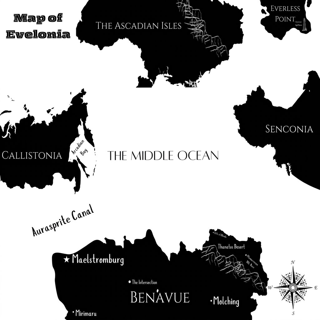 Map of Evelonia